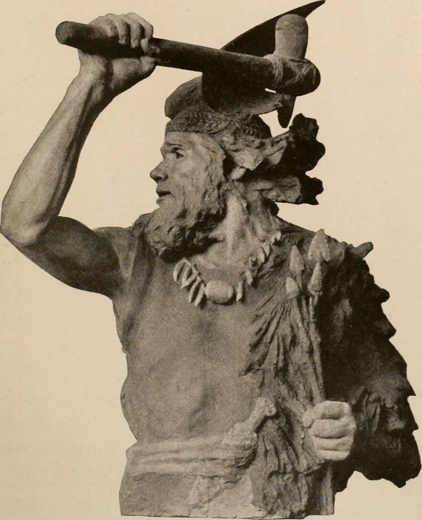 An illustration from Men of the old stone age : their environment, life and art, 1916, leaf 530
