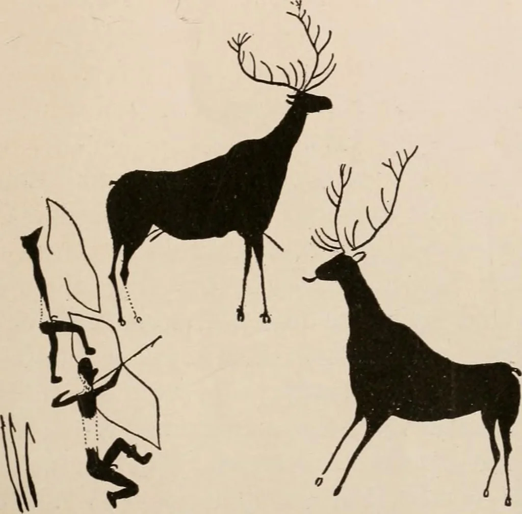 An illustration from Men of the old stone age : their environment, life and art, 1916, leaf 532