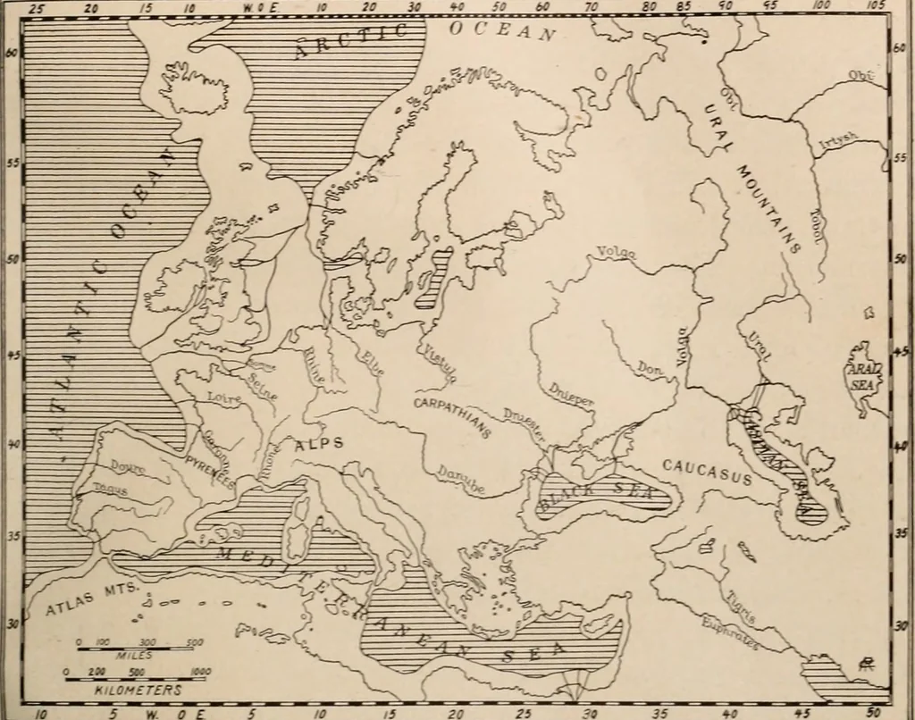 An illustration from Men of the old stone age : their environment, life and art, 1916, leaf 70