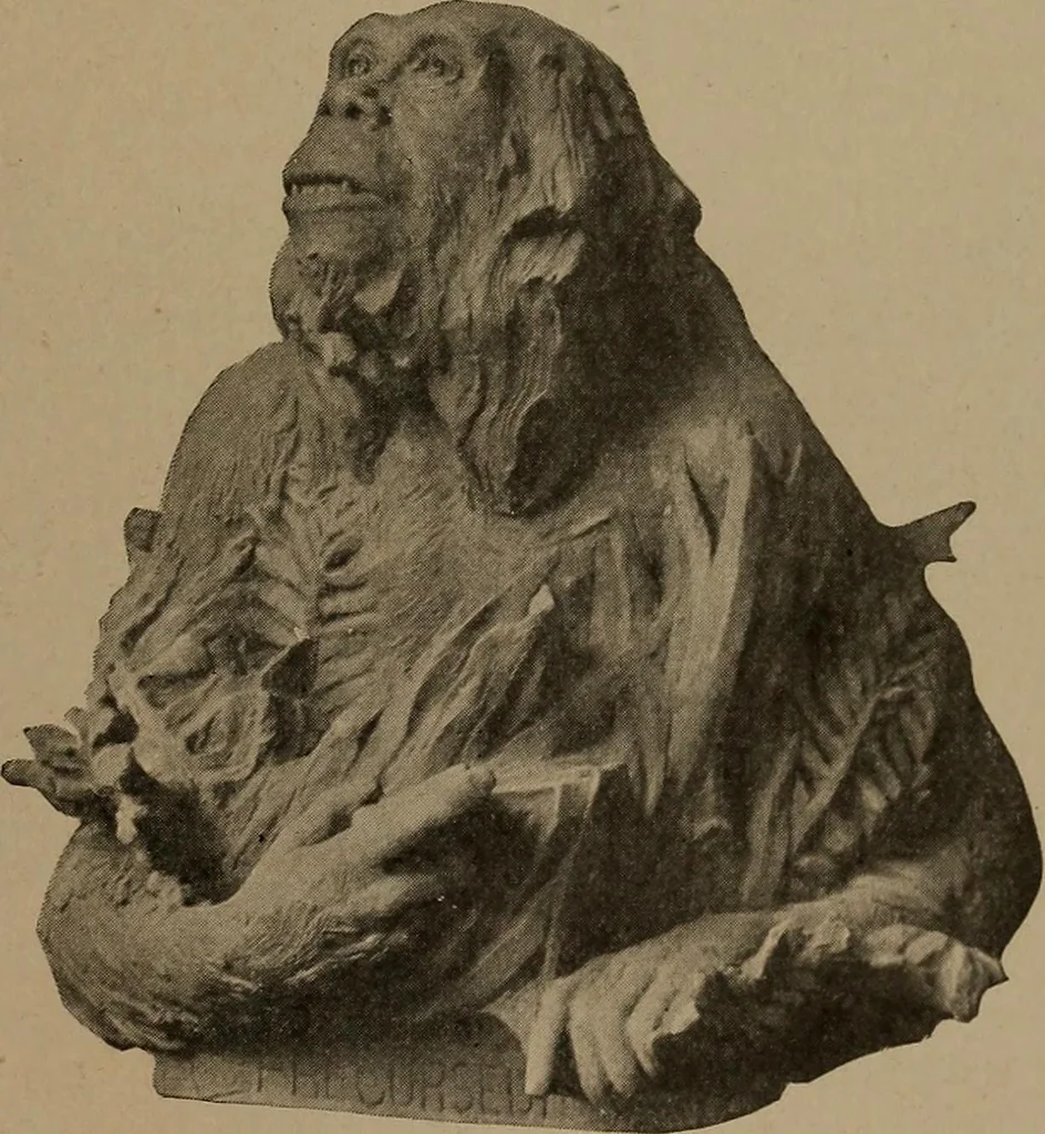 An illustration from Men of the old stone age, their environment, life and art, 1918, leaf 114