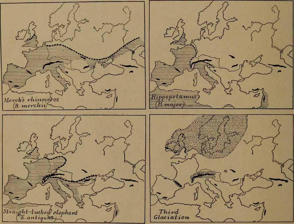 An illustration from Men of the old stone age, their environment, life and art, 1918, leaf 135