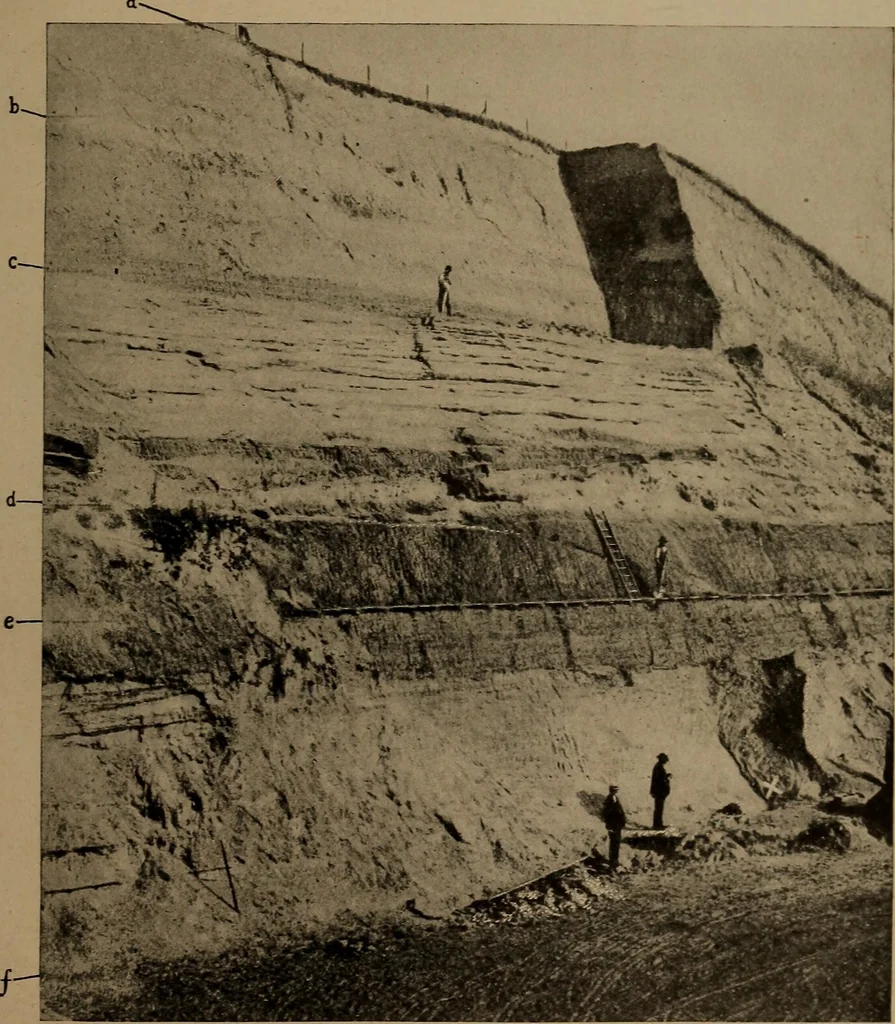 An illustration from Men of the old stone age, their environment, life and art, 1918, leaf 138