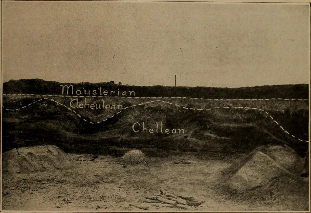 An illustration from Men of the old stone age, their environment, life and art, 1918, leaf 152