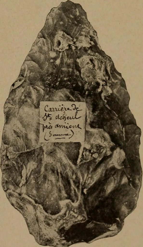An illustration from Men of the old stone age, their environment, life and art, 1918, leaf 162