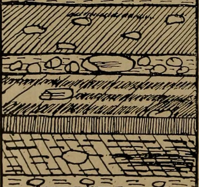 An illustration from Men of the old stone age, their environment, life and art, 1918, leaf 205