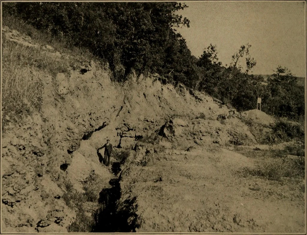 An illustration from Men of the old stone age, their environment, life and art, 1918, leaf 209