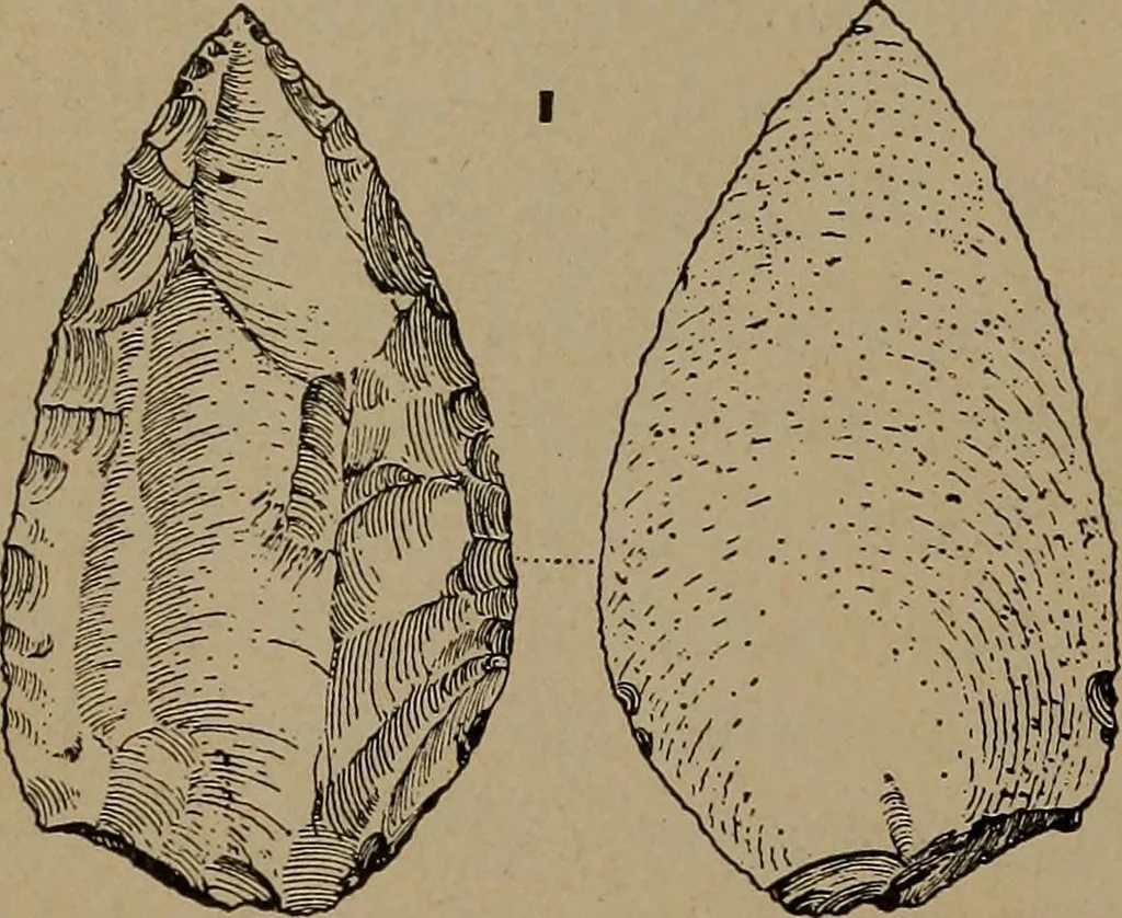 An illustration from Men of the old stone age, their environment, life and art, 1918, leaf 291