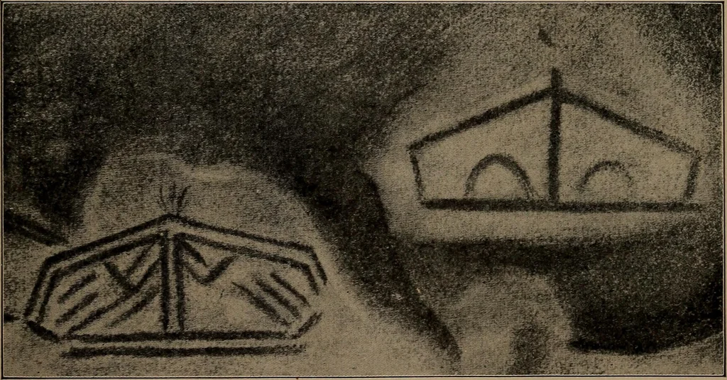 An illustration from Men of the old stone age, their environment, life and art, 1918, leaf 324