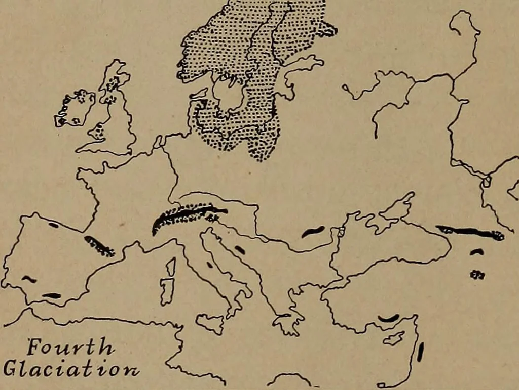 An illustration from Men of the old stone age, their environment, life and art, 1918, leaf 326
