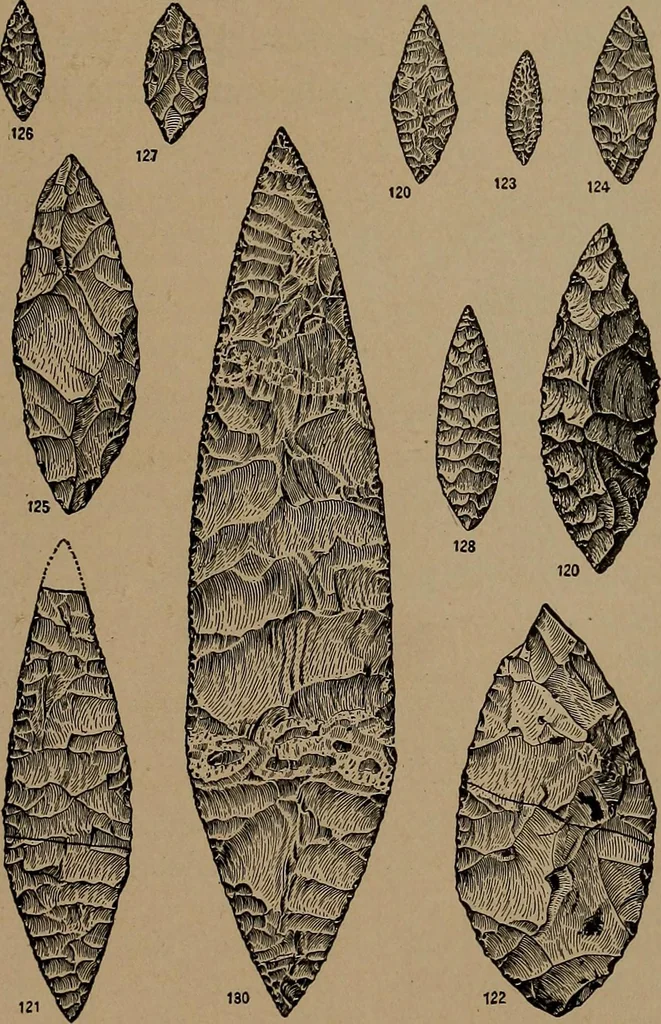 An illustration from Men of the old stone age, their environment, life and art, 1918, leaf 380