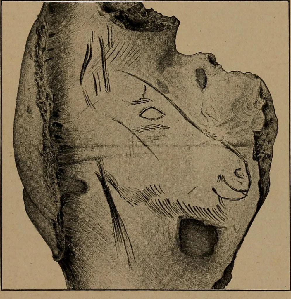 An illustration from Men of the old stone age, their environment, life and art, 1918, leaf 396