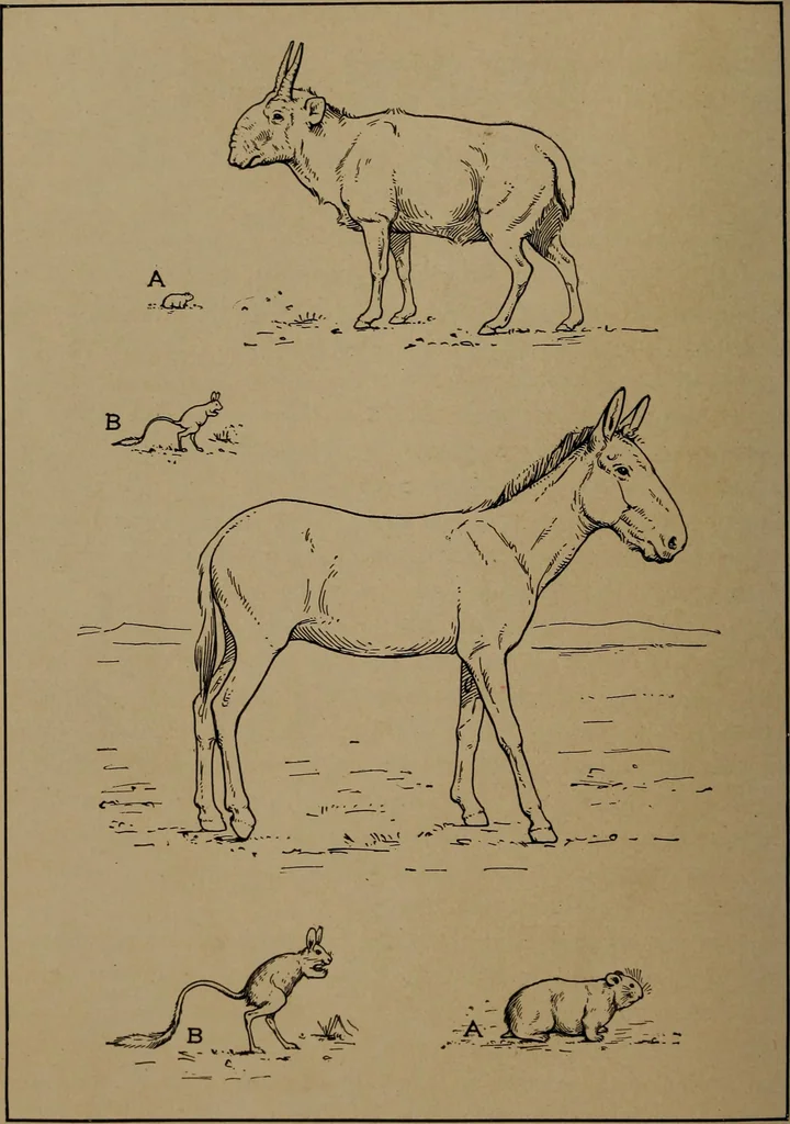 An illustration from Men of the old stone age, their environment, life and art, 1918, leaf 417