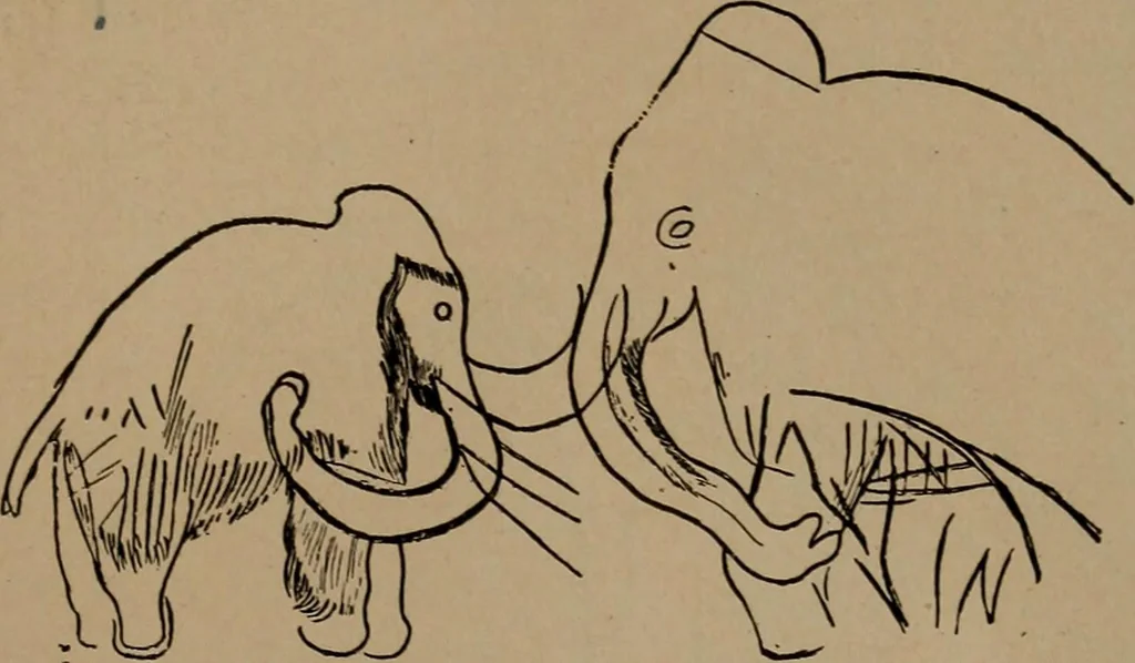 An illustration from Men of the old stone age, their environment, life and art, 1918, leaf 440