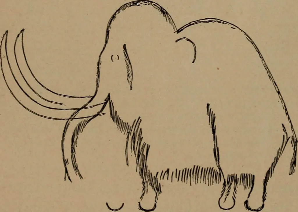 An illustration from Men of the old stone age, their environment, life and art, 1918, leaf 440