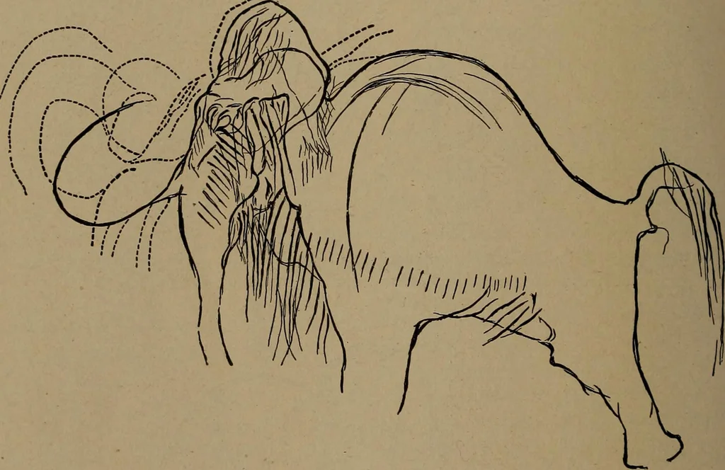 An illustration from Men of the old stone age, their environment, life and art, 1918, leaf 441