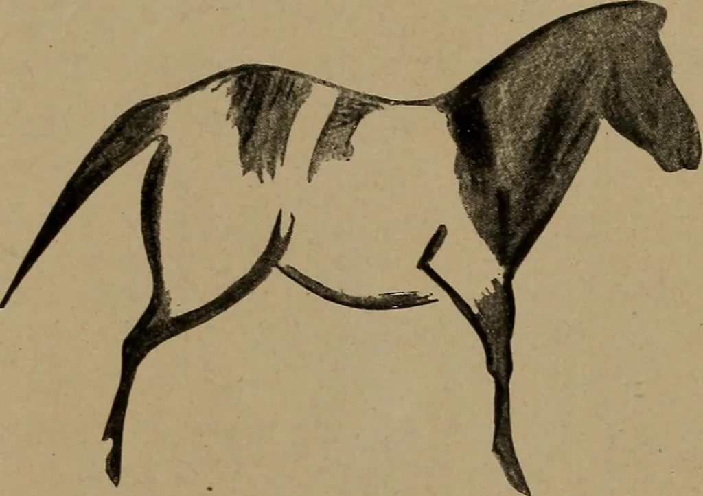 An illustration from Men of the old stone age, their environment, life and art, 1918, leaf 451