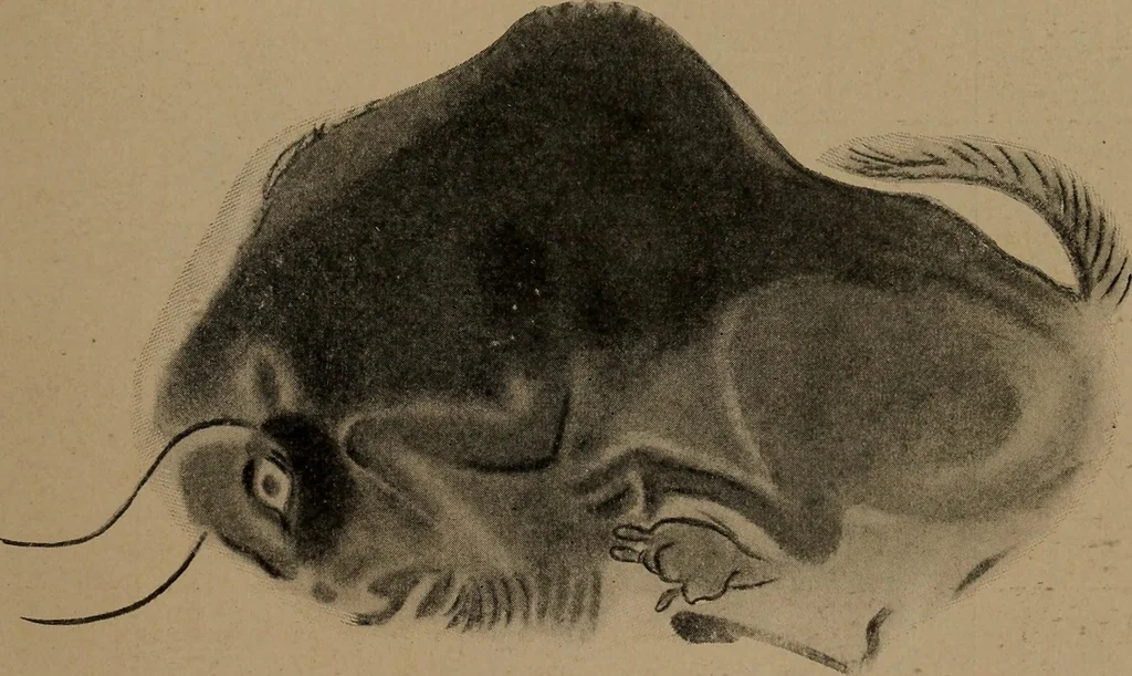 An illustration from Men of the old stone age, their environment, life and art, 1918, leaf 470