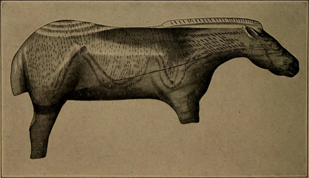 An illustration from Men of the old stone age, their environment, life and art, 1918, leaf 477