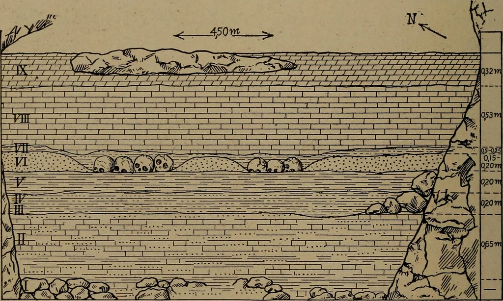 An illustration from Men of the old stone age, their environment, life and art, 1918, leaf 521