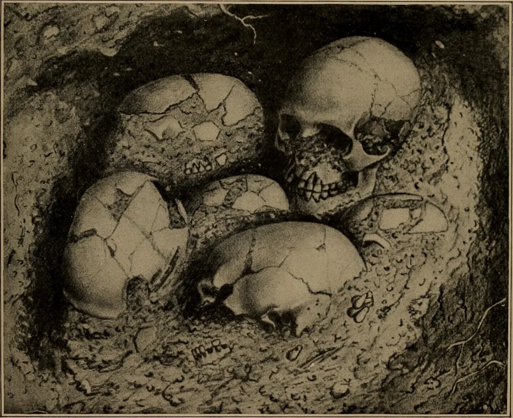 An illustration from Men of the old stone age, their environment, life and art, 1918, leaf 522