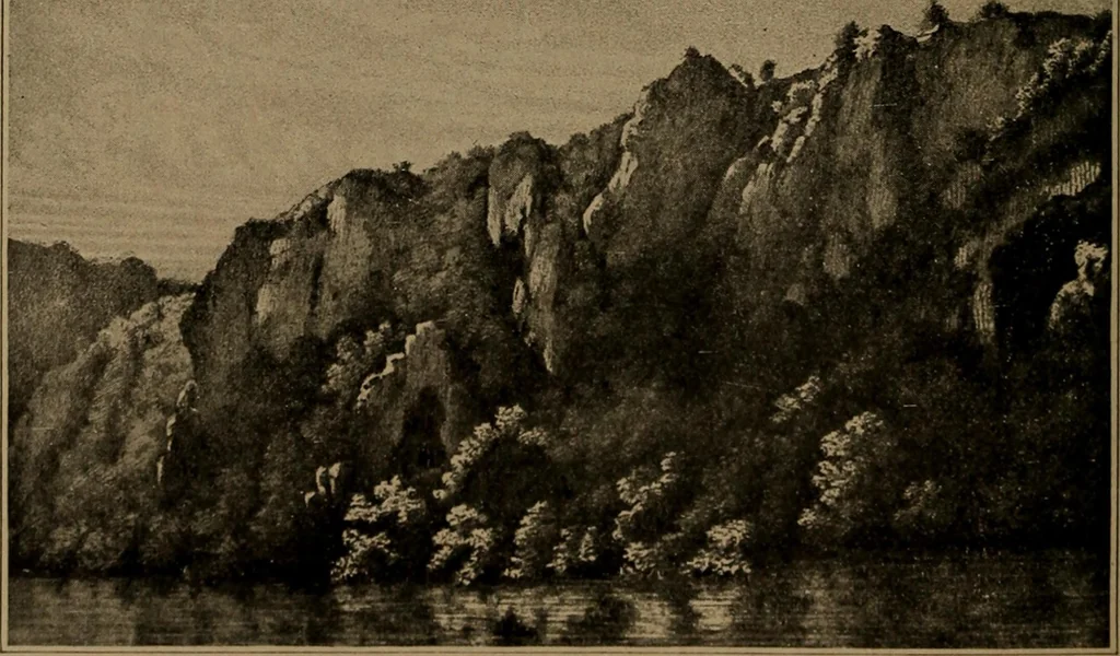 An illustration from Men of the old stone age, their environment, life and art, 1918, leaf 527
