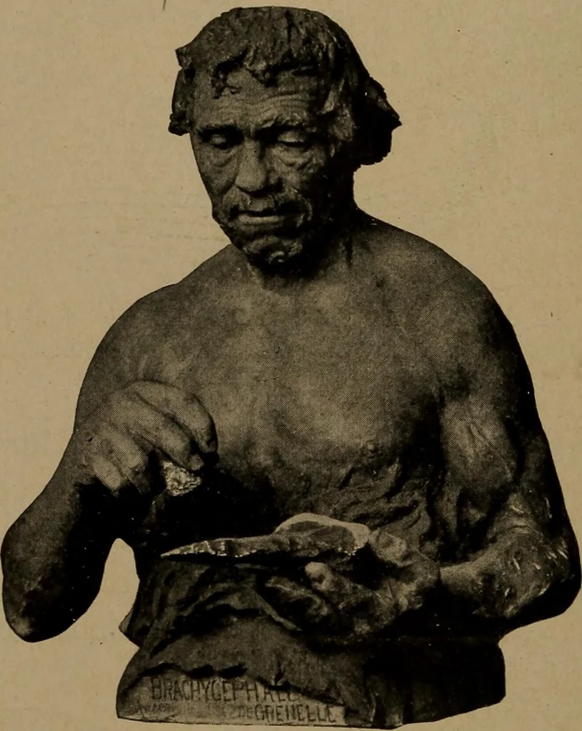 An illustration from Men of the old stone age, their environment, life and art, 1918, leaf 529