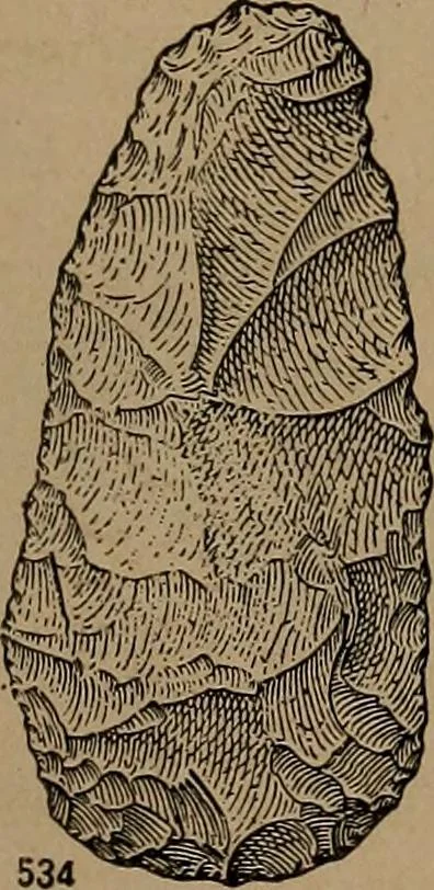An illustration from Men of the old stone age, their environment, life and art, 1918, leaf 538