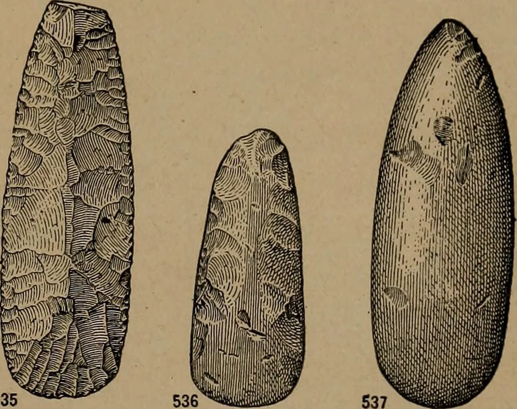 An illustration from Men of the old stone age, their environment, life and art, 1918, leaf 538