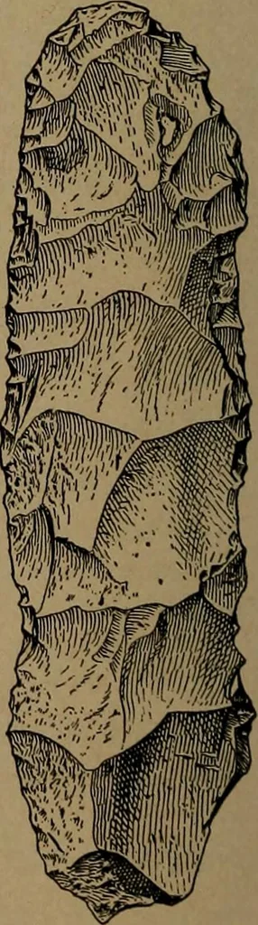 An illustration from Men of the old stone age, their environment, life and art, 1918, leaf 539
