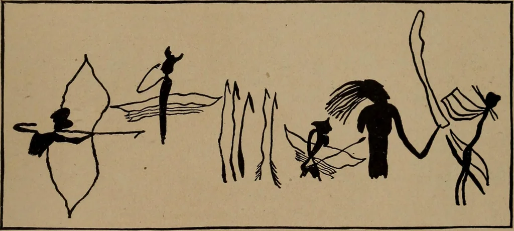 An illustration from Men of the old stone age, their environment, life and art, 1918, leaf 570