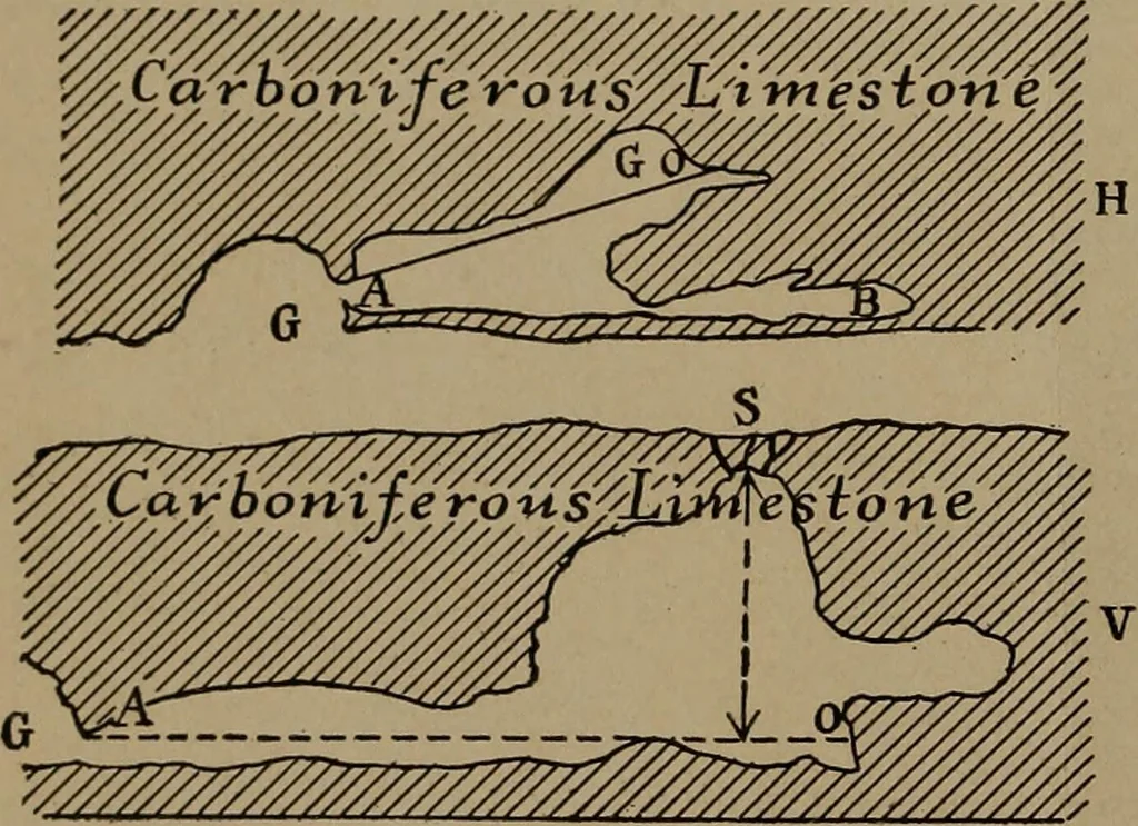 An illustration from Men of the old stone age, their environment, life and art, 1918, leaf 73