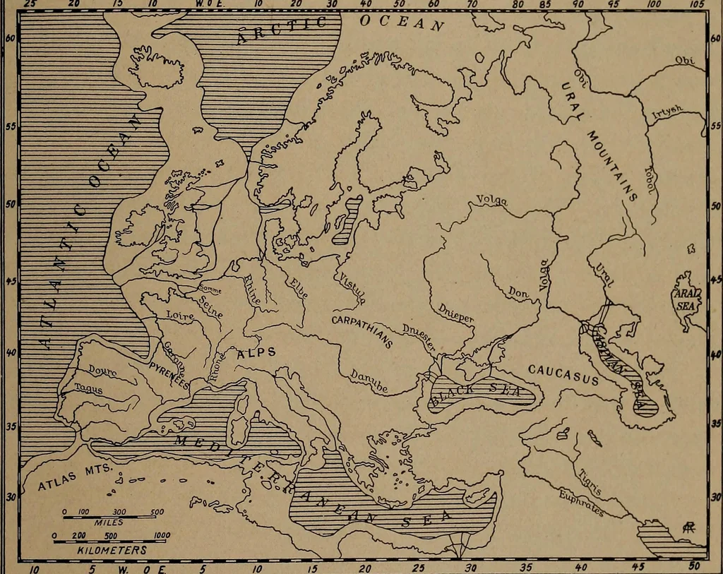 An illustration from Men of the old stone age, their environment, life and art, 1918, leaf 76