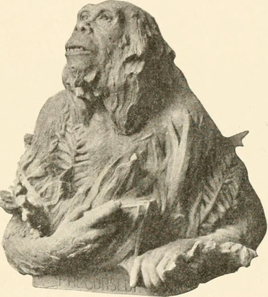 An illustration from Men of the old stone age, their environment, life and art, 1916, leaf 108