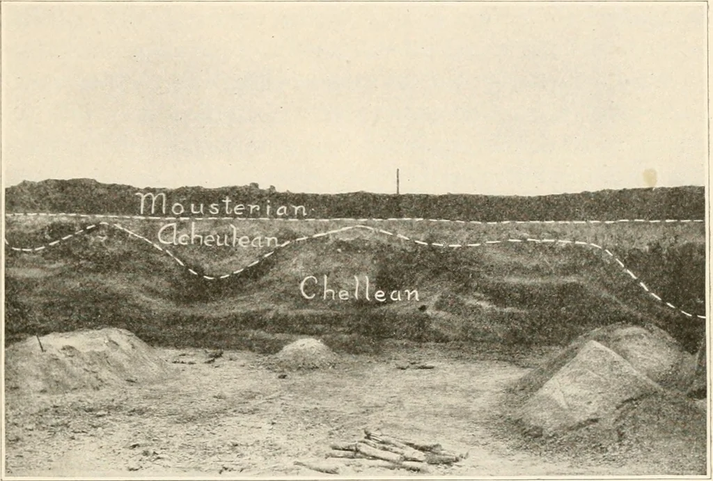 An illustration from Men of the old stone age, their environment, life and art, 1916, leaf 146