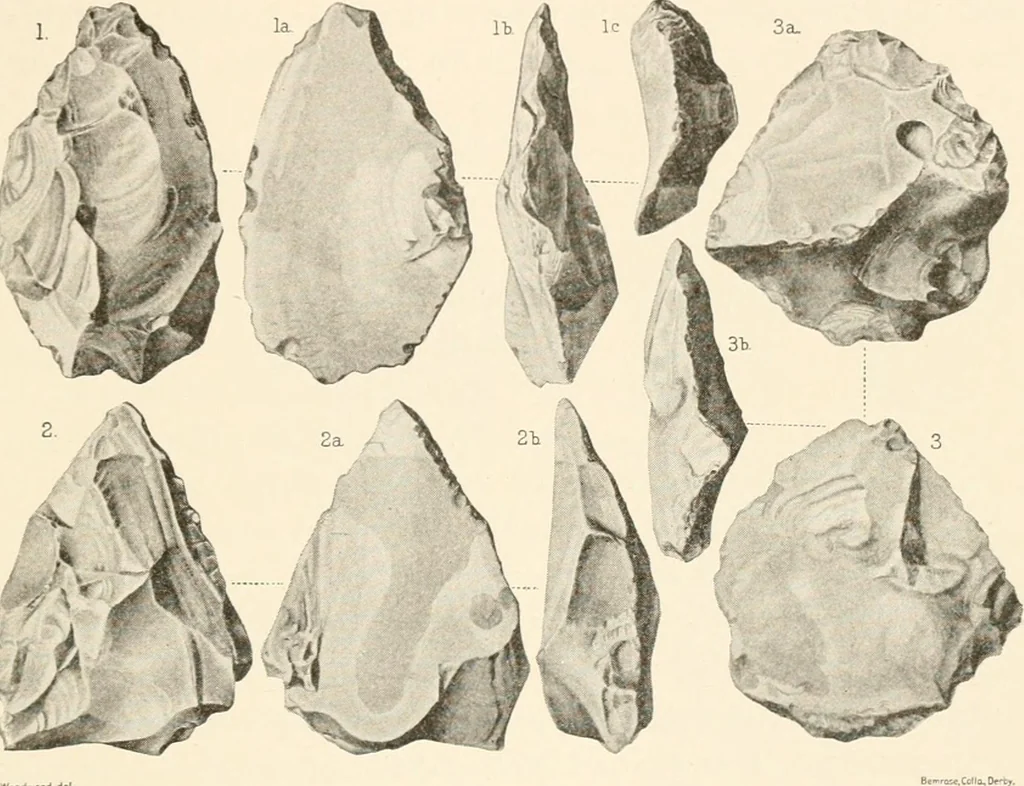 An illustration from Men of the old stone age, their environment, life and art, 1916, leaf 162