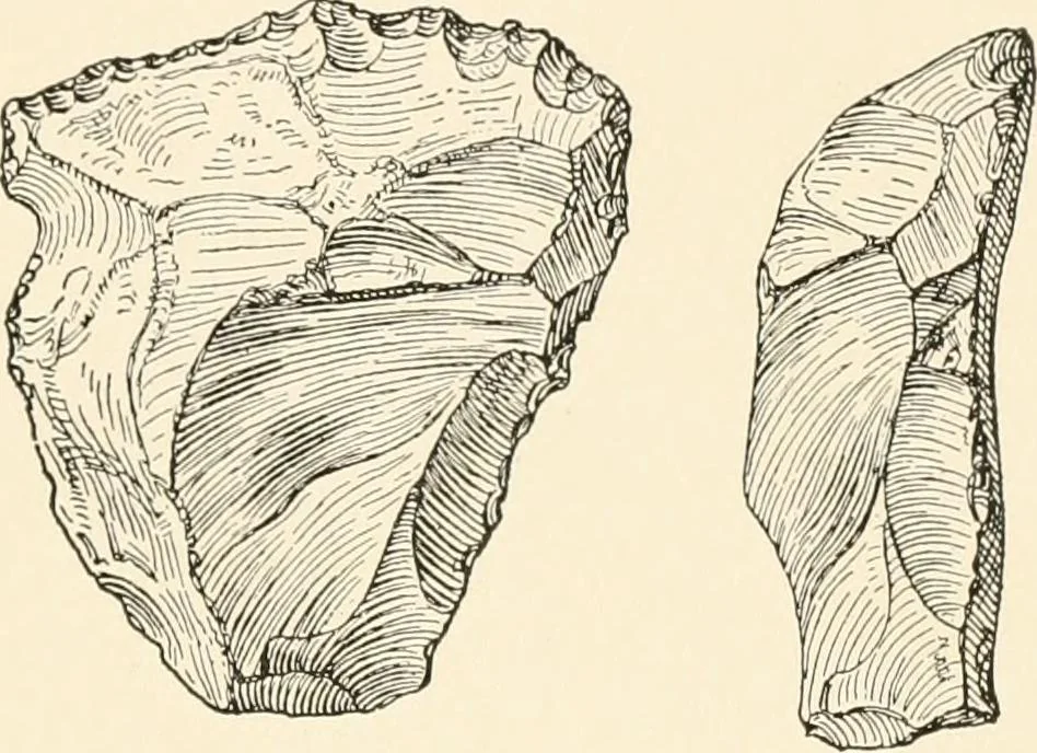 An illustration from Men of the old stone age, their environment, life and art, 1916, leaf 164