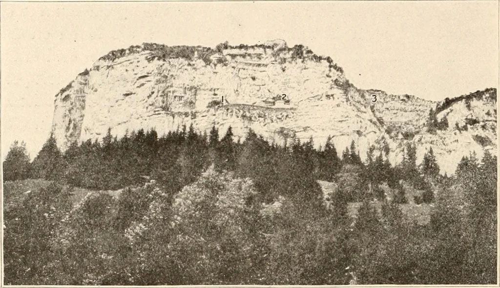 An illustration from Men of the old stone age, their environment, life and art, 1916, leaf 235