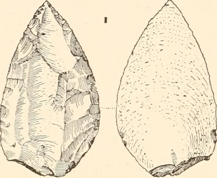 An illustration from Men of the old stone age, their environment, life and art, 1916, leaf 285