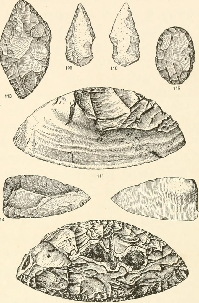 An illustration from Men of the old stone age, their environment, life and art, 1916, leaf 290
