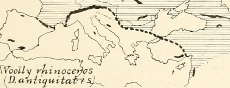 An illustration from Men of the old stone age, their environment, life and art, 1916, leaf 320