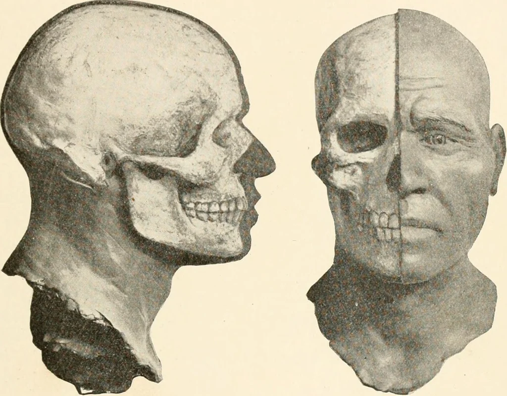 An illustration from Men of the old stone age, their environment, life and art, 1916, leaf 328