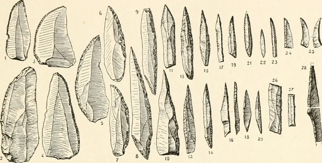 An illustration from Men of the old stone age, their environment, life and art, 1916, leaf 346