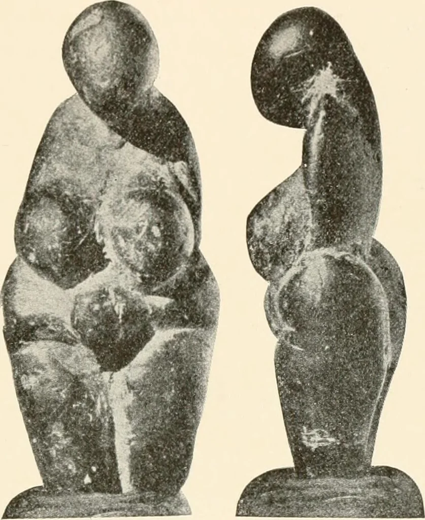 An illustration from Men of the old stone age, their environment, life and art, 1916, leaf 358