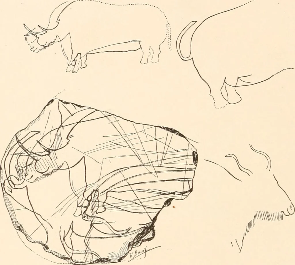 An illustration from Men of the old stone age, their environment, life and art, 1916, leaf 359