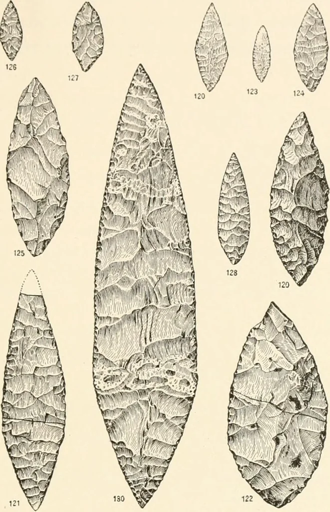 An illustration from Men of the old stone age, their environment, life and art, 1916, leaf 374