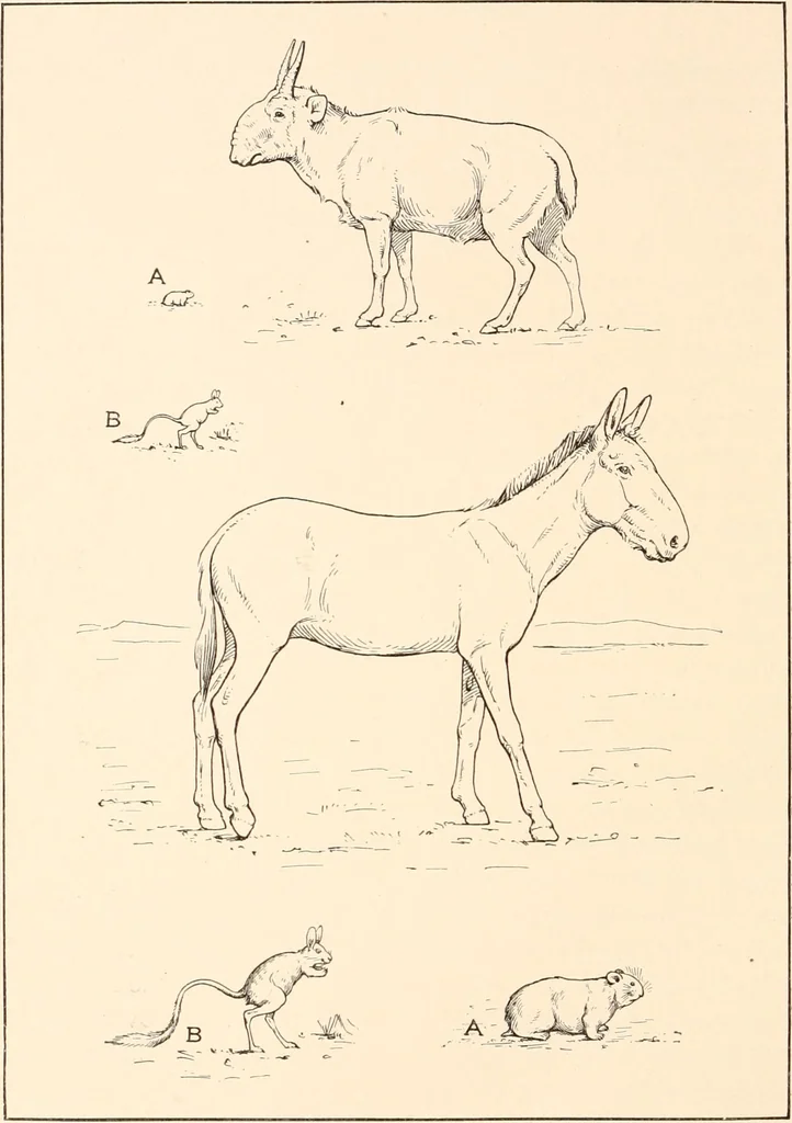 An illustration from Men of the old stone age, their environment, life and art, 1916, leaf 411