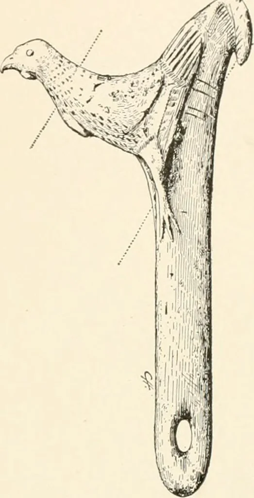 An illustration from Men of the old stone age, their environment, life and art, 1916, leaf 412
