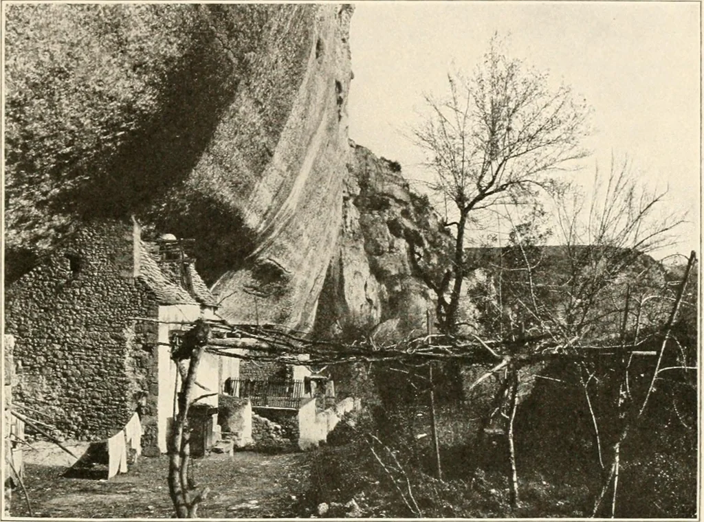 An illustration from Men of the old stone age, their environment, life and art, 1916, leaf 414