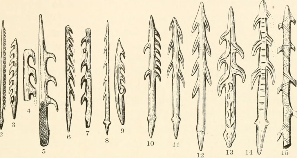 An illustration from Men of the old stone age, their environment, life and art, 1916, leaf 424