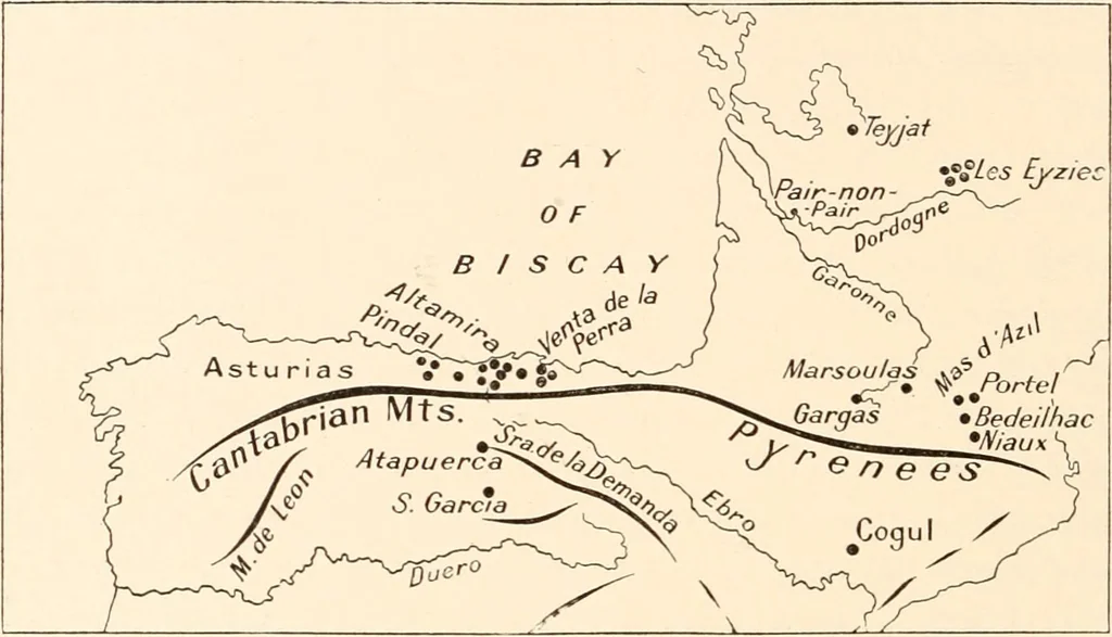 An illustration from Men of the old stone age, their environment, life and art, 1916, leaf 431